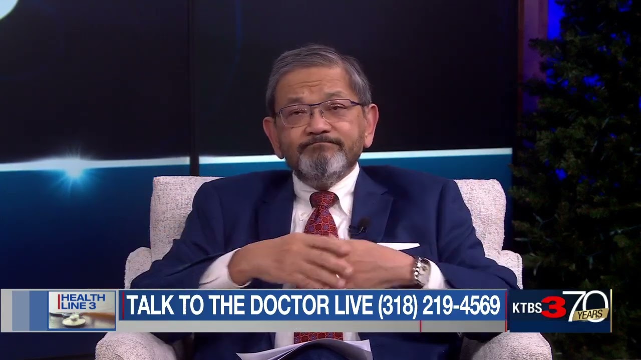 Dr. Gerardo S. San Pedro discusses Lung Cancer on KTBS Healthline 3