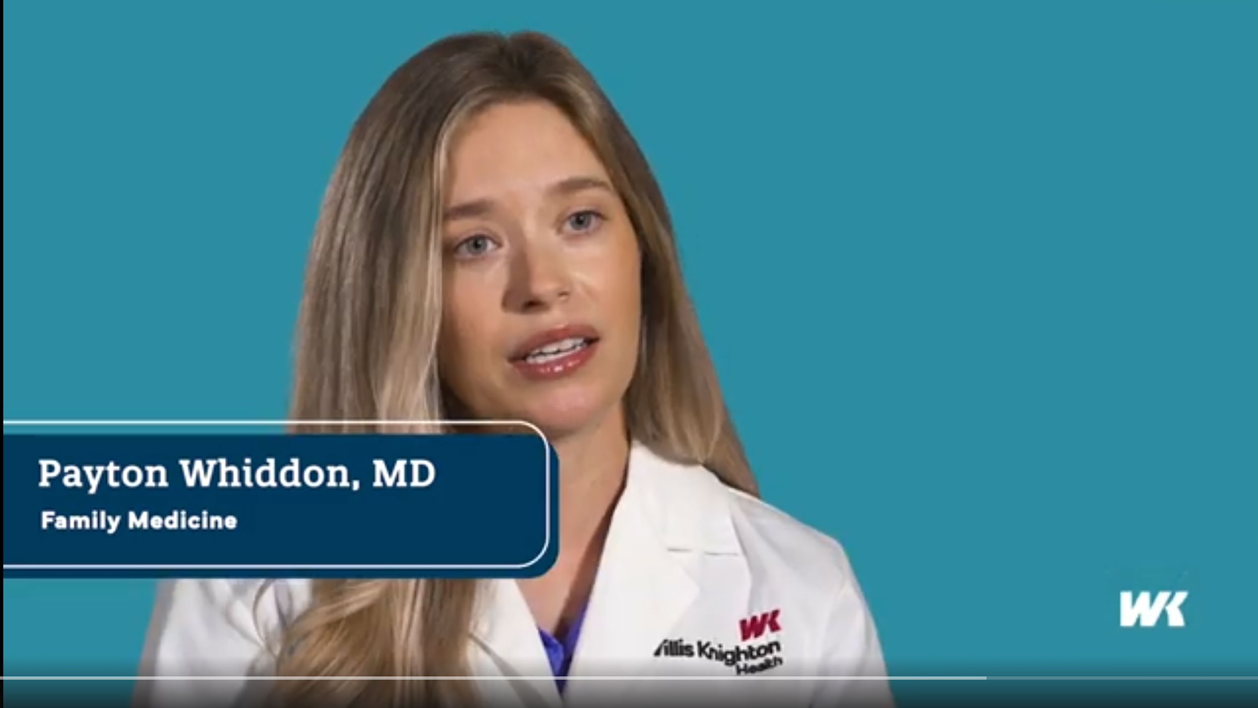 Payton Whiddon, MD, joins Willis Knighton Family Medicine Ruston