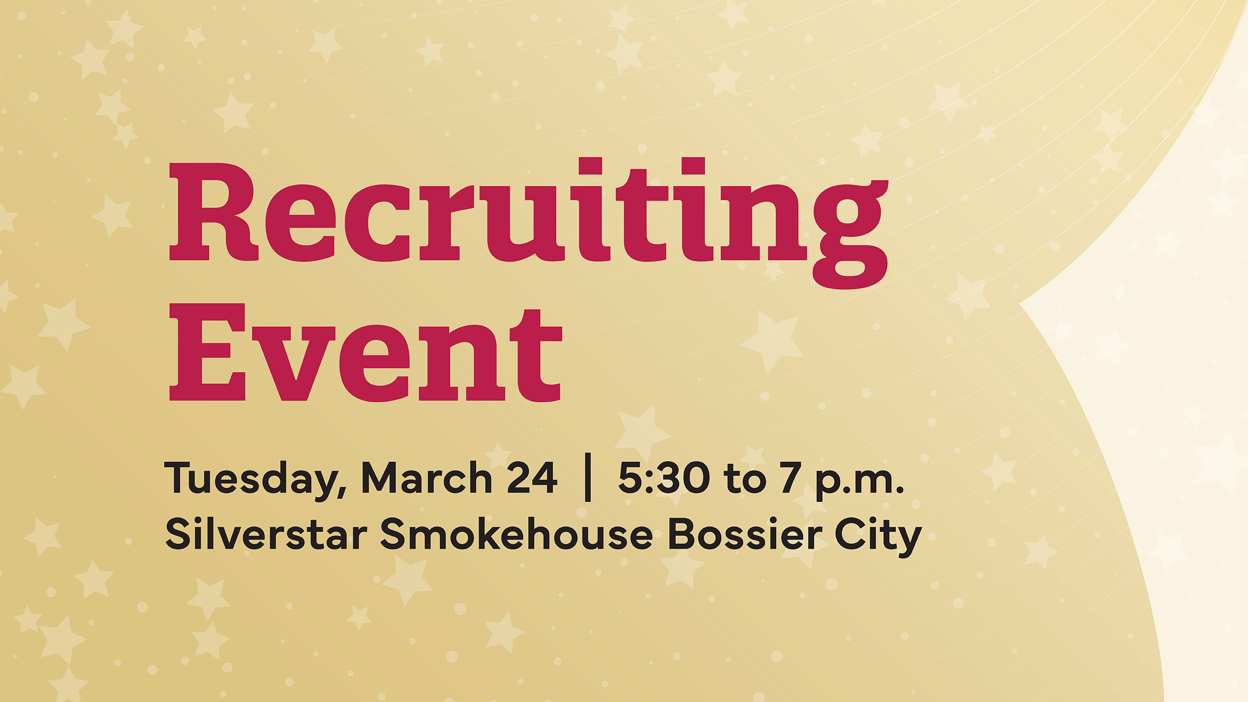 Spring 2026 Recruiting Event for Nurses