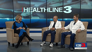 Dr. Ryan Palmer &amp; Dr. Sherif Michael Discuss Colon Cancer Awareness on KTBS Healthline 3