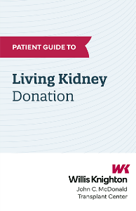 Download the Living Kidney Donation Guide